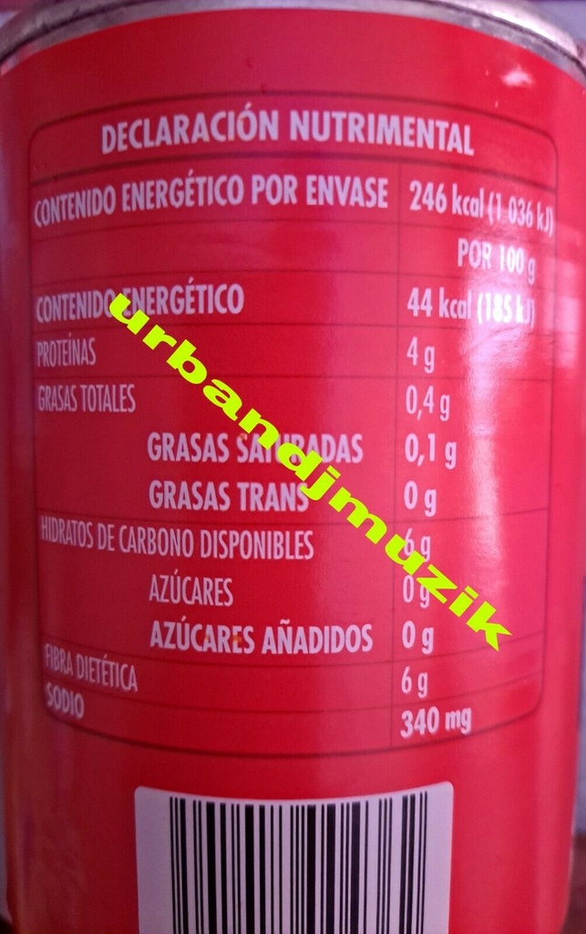 Frijol Bayos Enteros LC 560g