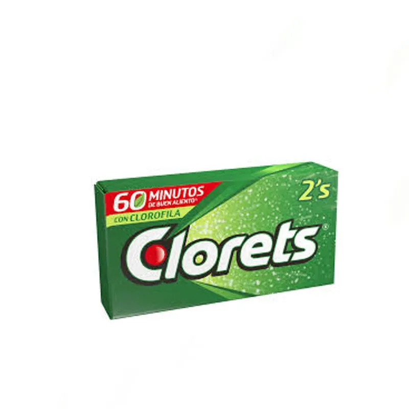 [611056] Chicle Clorets 2s Menta
