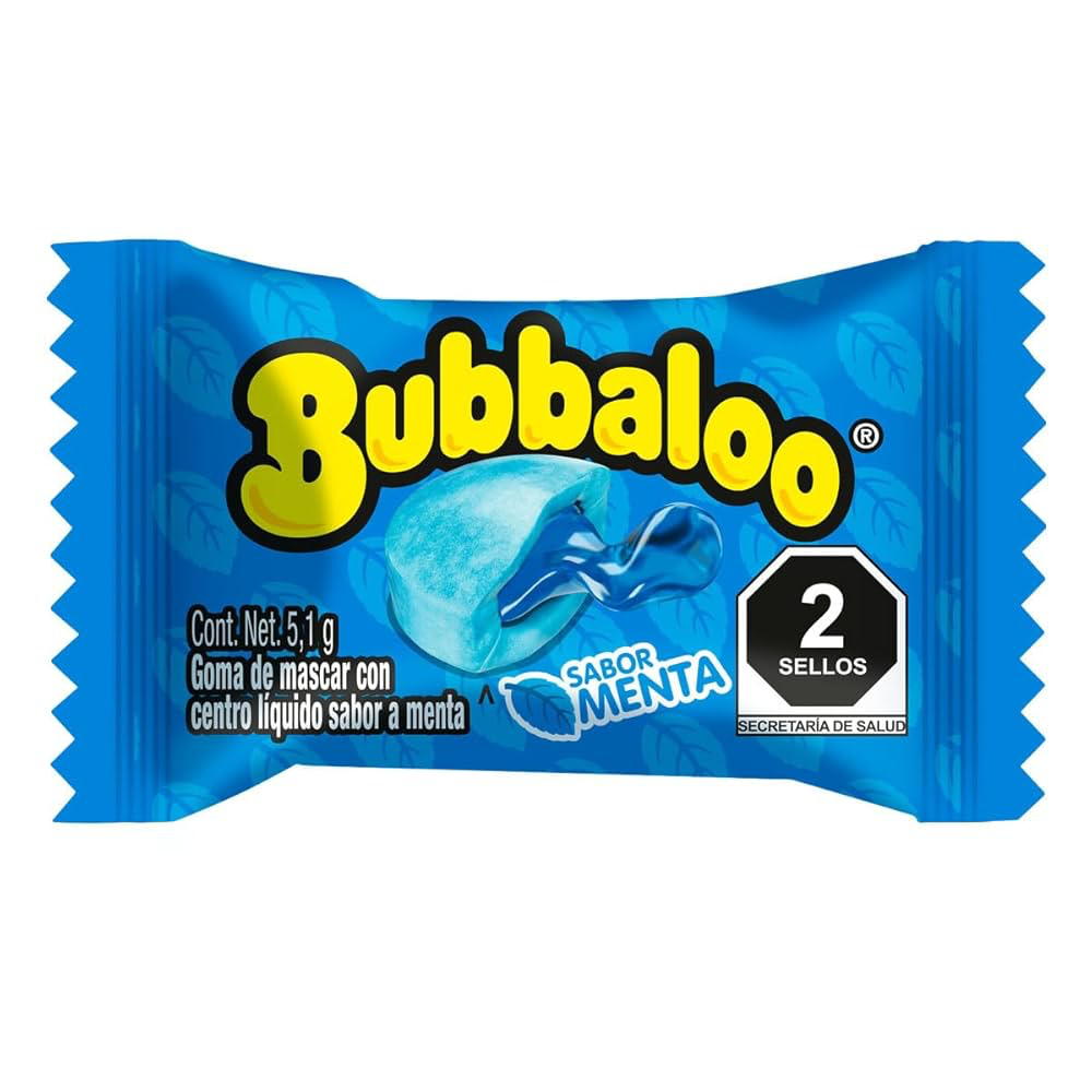 [611006] Chicle Bubbaloo Menta
