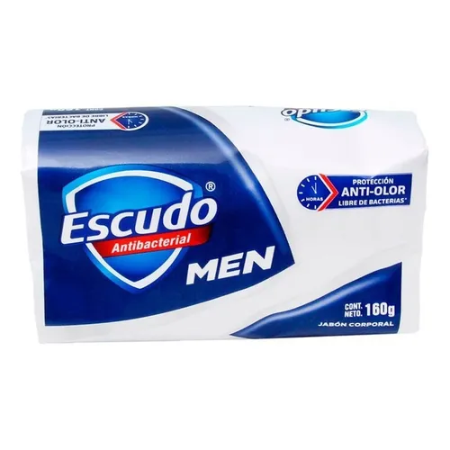 Jabón Escudo Antibacterial Men 160g