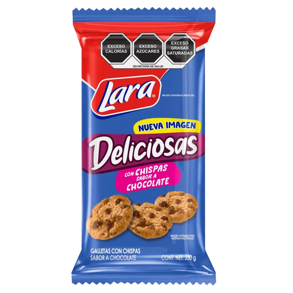 [620009] Deliciosas Chocochispas Lara 230g