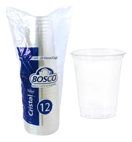 [609003] Vaso Des Plastico Bosco 12