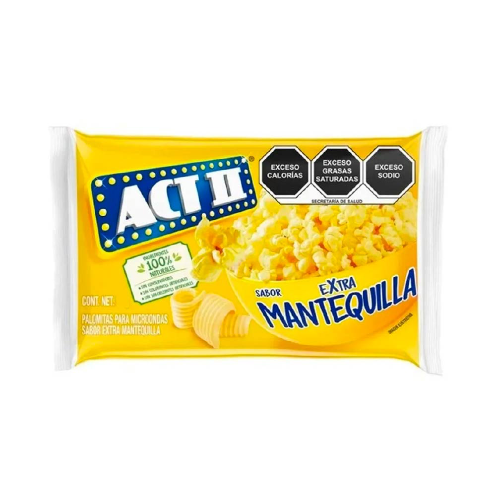 [607036] Palomitas Extra Mantequilla Act 80g