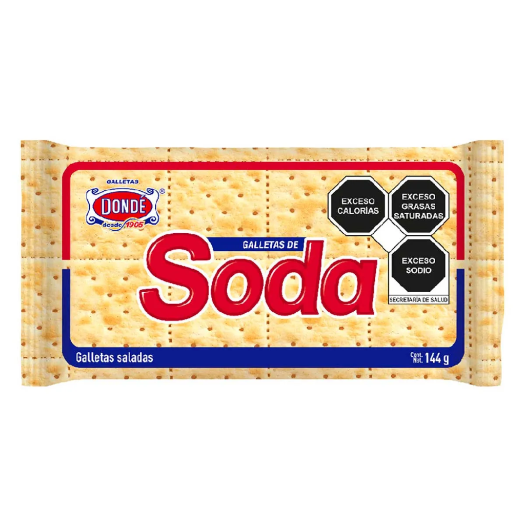 [610015] Galleta Soda Donde 144g