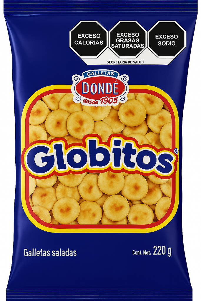 Galletas Globitos Donde 220 g