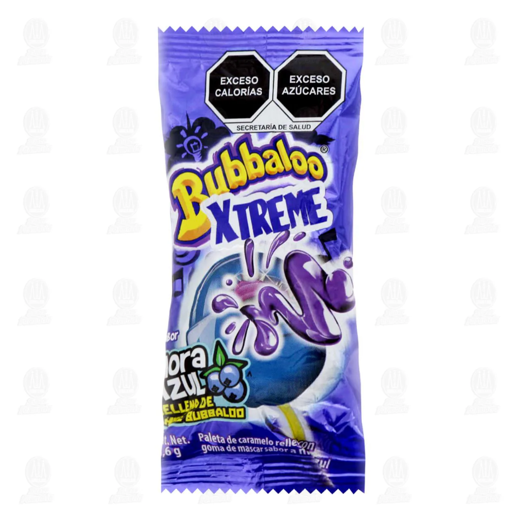 [611028] Paleta Mora Azul Bubbaloo XTreme
