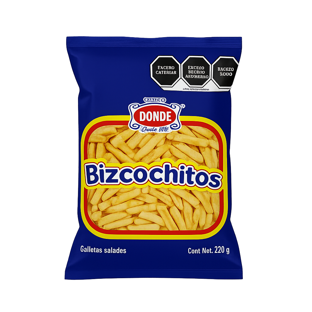[610008] Galletas Bizcochitos Dondé 220g