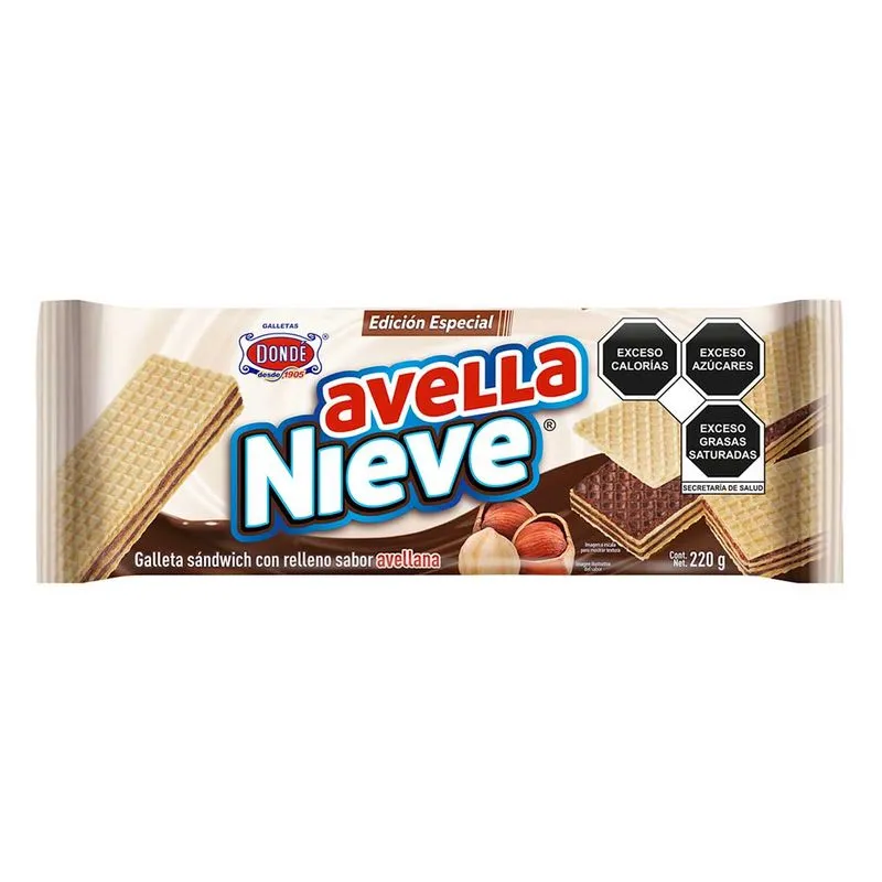 [610026] Galleta Nieve Avellana 220g