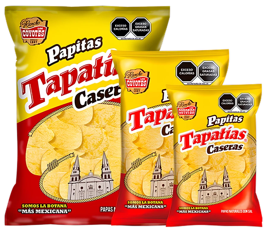 Papas Tapatias Los Coyotes 42gr