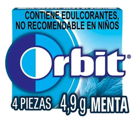 [626012] Chicle Menta Orbit 4.9g