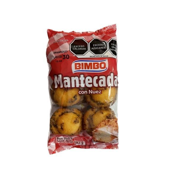 [632011] Mantecadas Nuez Bimbo 184,5gr